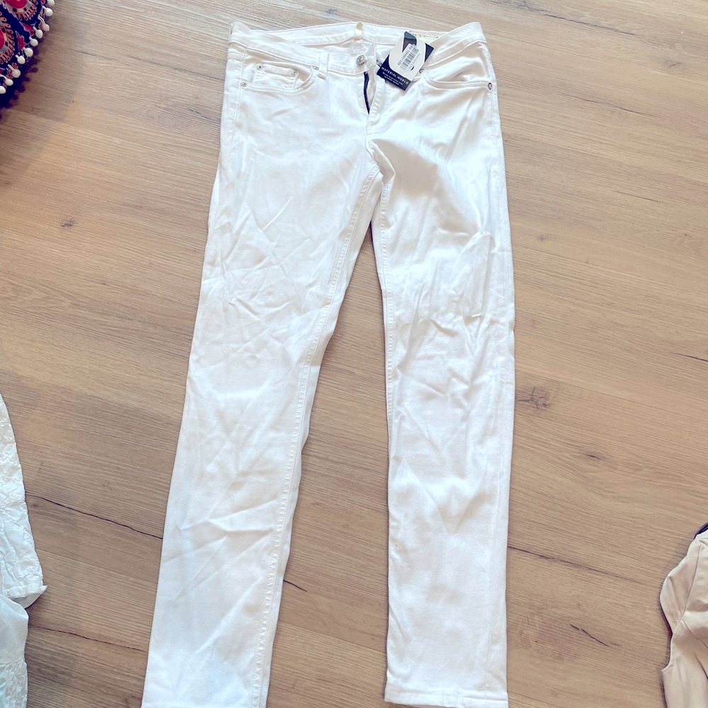Rag & Bone Brand New With Tag Bright White Skinny Jeans